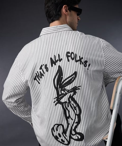 That's All Folks Men Relaxed Shirts