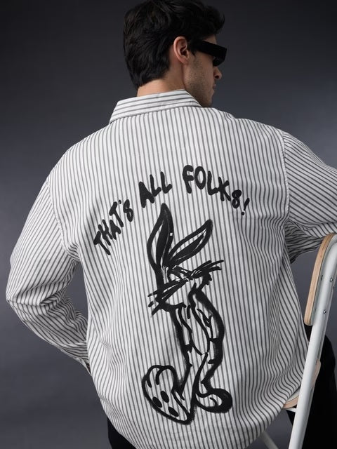 That's All Folks Men Relaxed Shirts