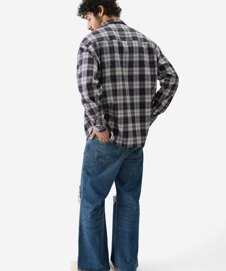 Plaid Insignia Men Textured Shirts