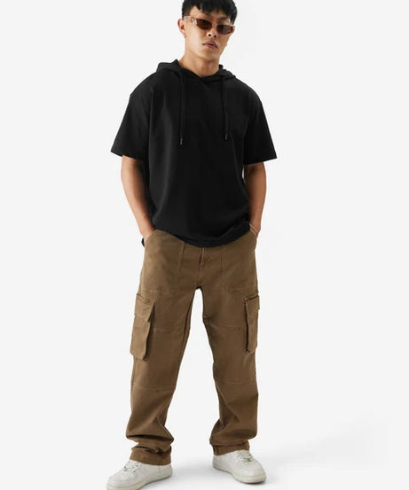 Hooded Black Shadow Hooded T-Shirts