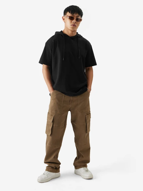 Hooded Black Shadow Hooded T-Shirts