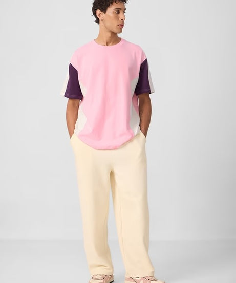 Colourblock Vineyard Oversized T-Shirts