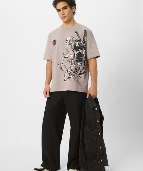 Deadpool Run Oversized T-Shirts