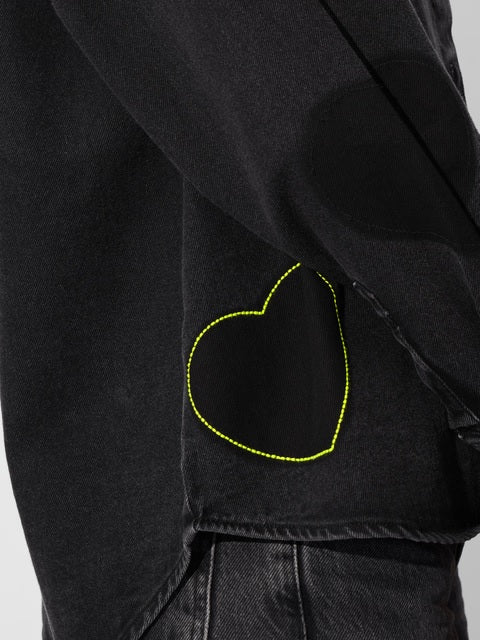 Denim Shacket  Charcoal Women Shackets