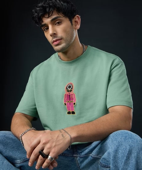 Squid Games Soldier Oversized T-Shirts