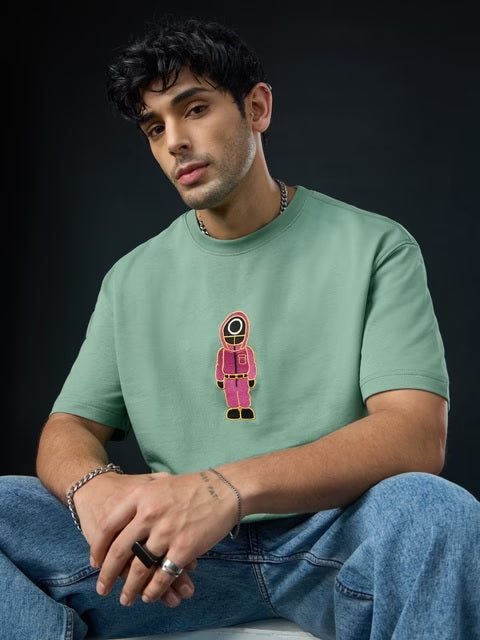 Squid Games Soldier Oversized T-Shirts