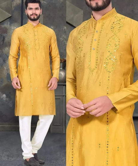 Men's Viscose with kurta pajama set