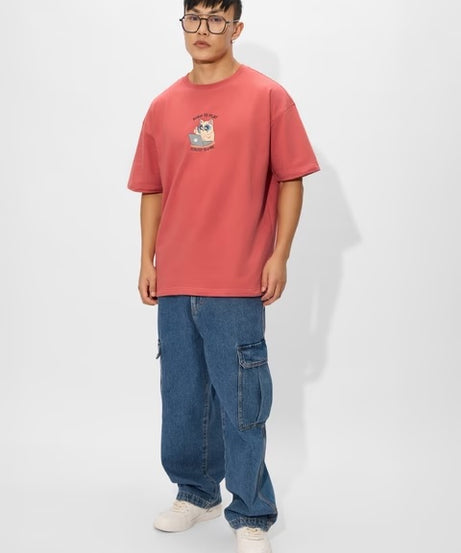 Born To Play Oversized T-Shirts