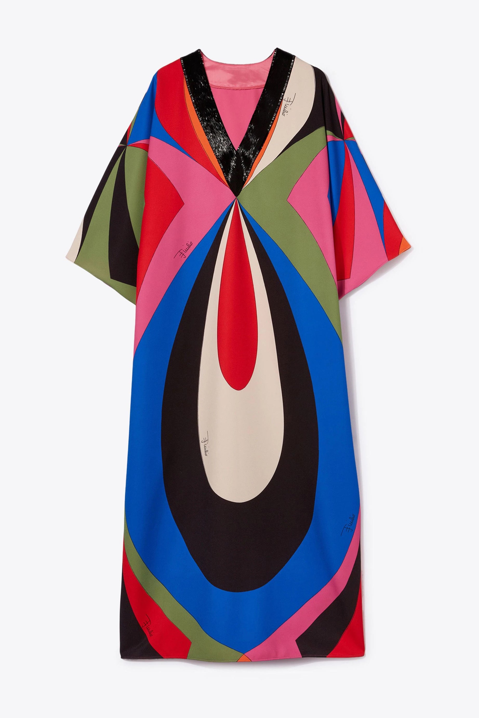 Korean BSY With Sequence Work Long Kaftan For Women's