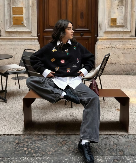 Looney Tunes Toon Chaos Women Oversized Sweatshirts