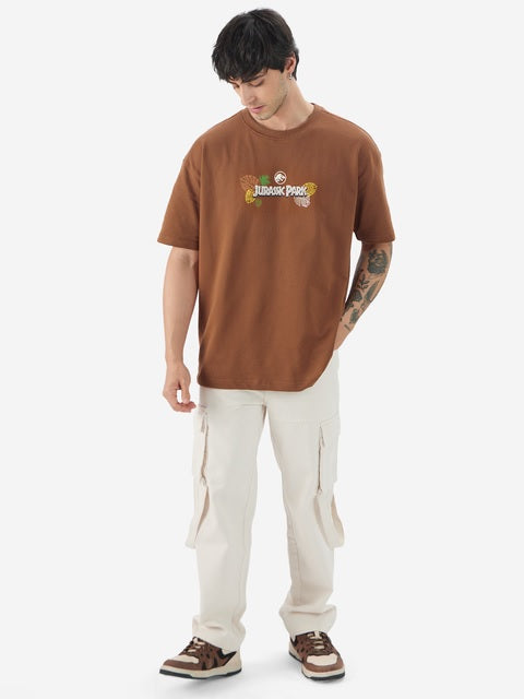 Jurassic Park Roaring Times Oversized T-Shirts
