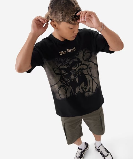 Looney Tunes Taz Outburst Oversized T-Shirts