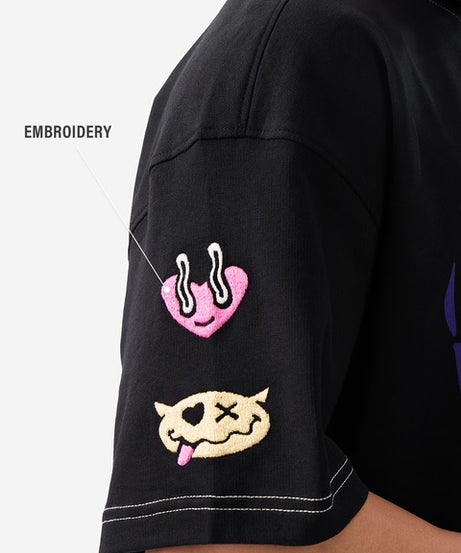 Bloom Hopeless Romantic Oversized T-Shirts