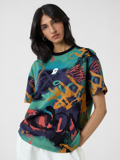 Kaleido Women Oversized T-Shirts