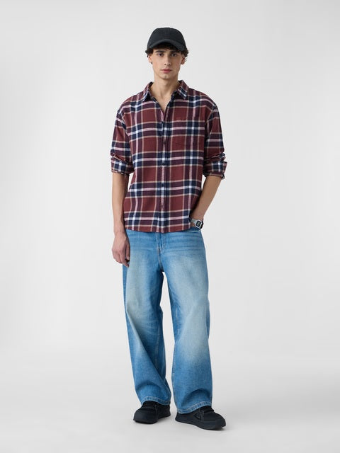 Copper Men Relaxed Shirts