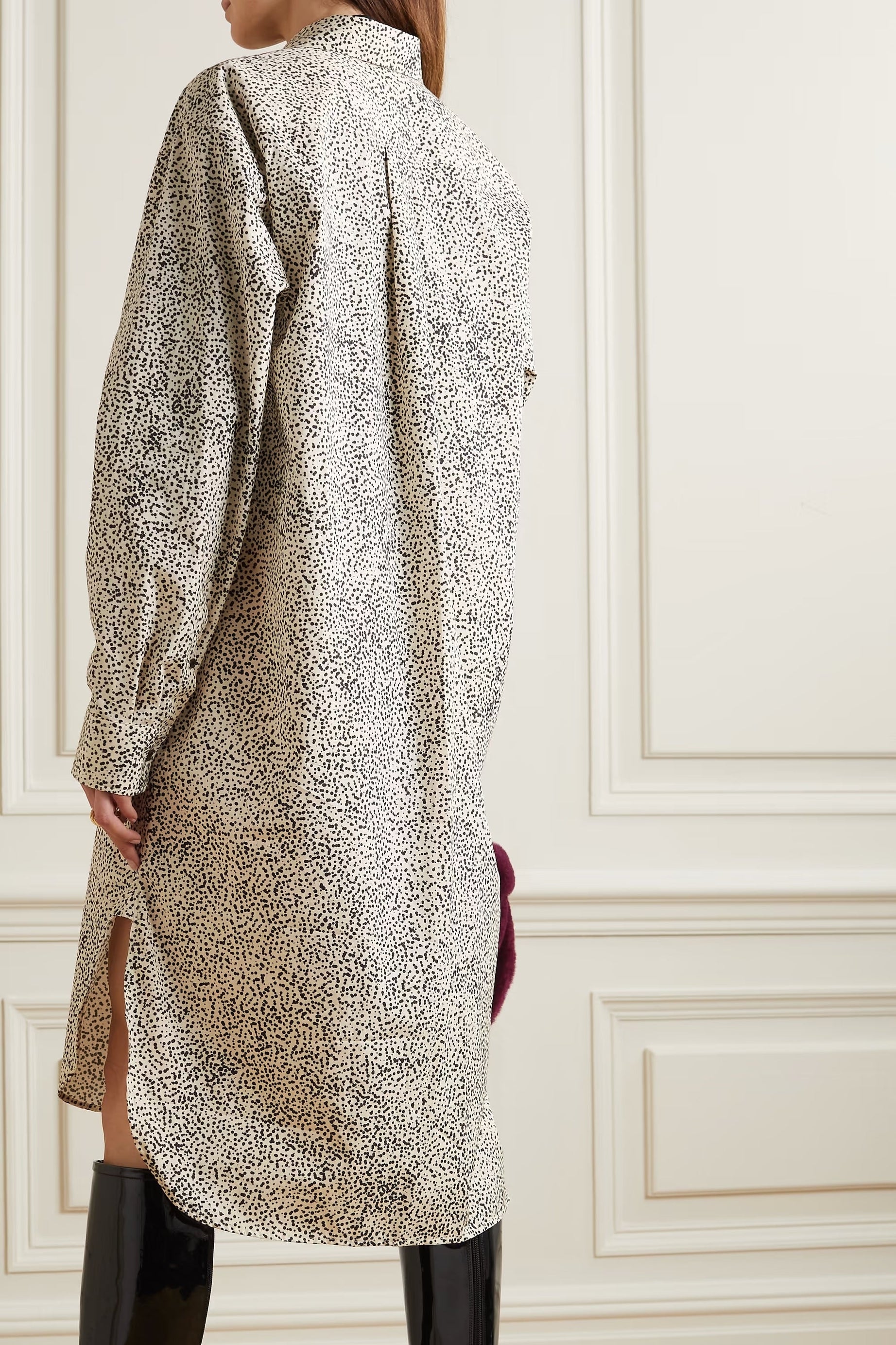 Printed Russian Satin Kaftan – Chic and Stylish Caftan For Women's