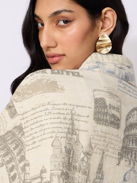 Monuments Women Boyfriend Shirts