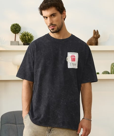 Spray Paint Oversized T-Shirts