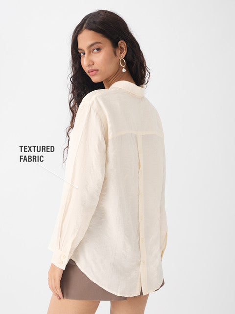 Textured Almond Women Shirts