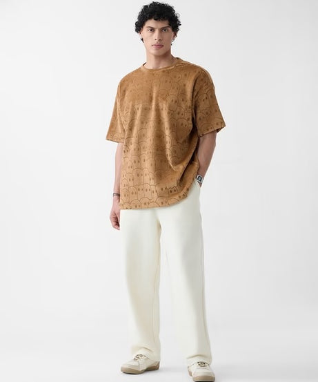 Mr. Souls Pattern Oversized T-Shirts