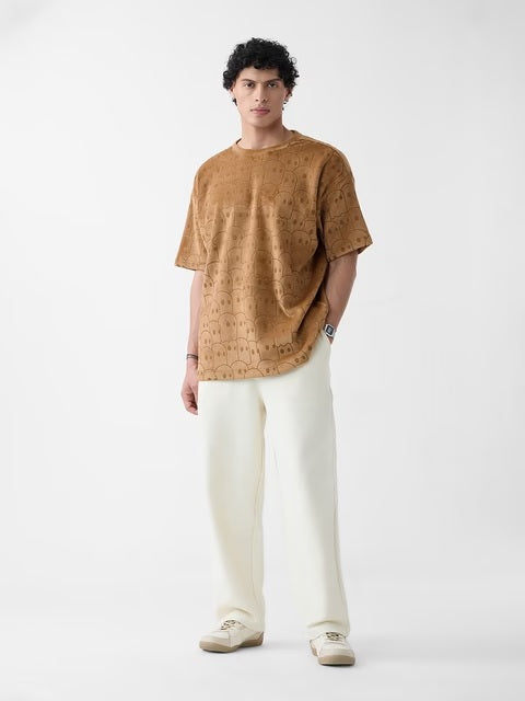 Mr. Souls Pattern Oversized T-Shirts