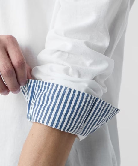 Anchor Crest Cotton Linen Shirts