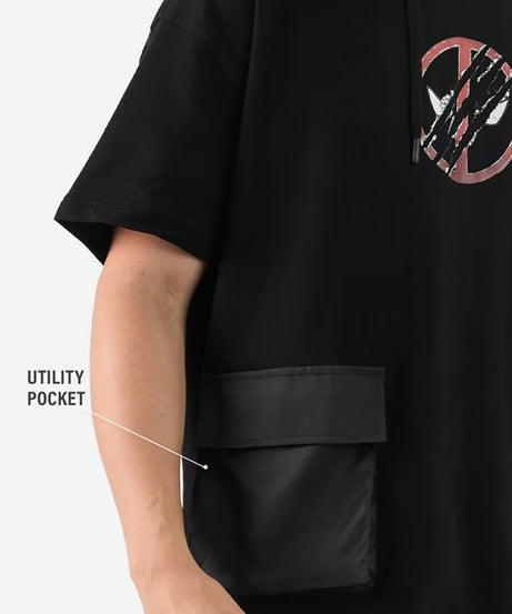 Marvel Deadly Duo Hooded T-Shirts