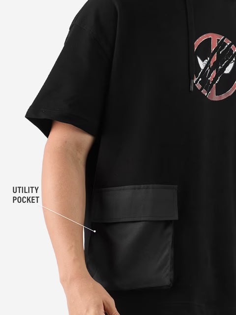 Marvel Deadly Duo Hooded T-Shirts