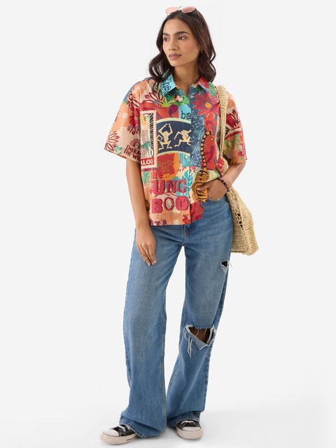 Jungle Book  Indie Vibe Women Holiday Shirts