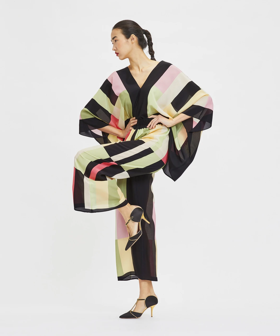 Women's Silk Crepe Co-ord Set