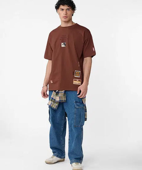 Baki Hanma Badges Oversized T-Shirts