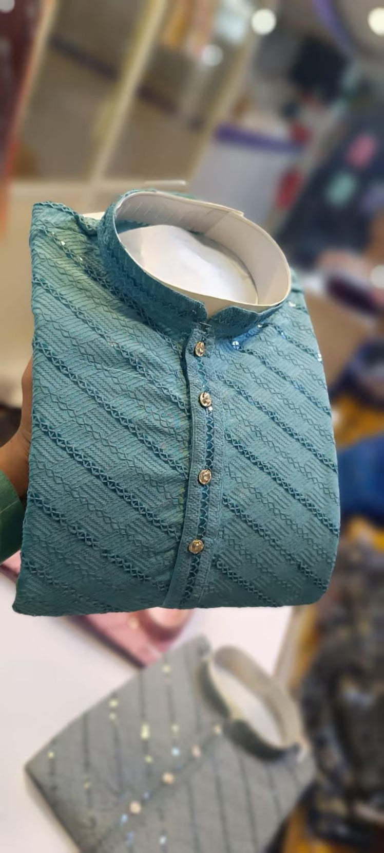 Rayon Viscose Men's ethnic wear Long Kurta