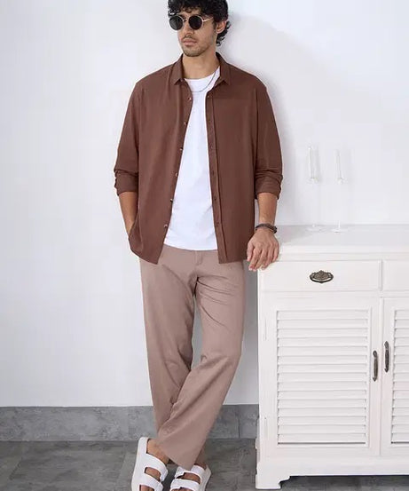Magnum Men Textured Shirts
