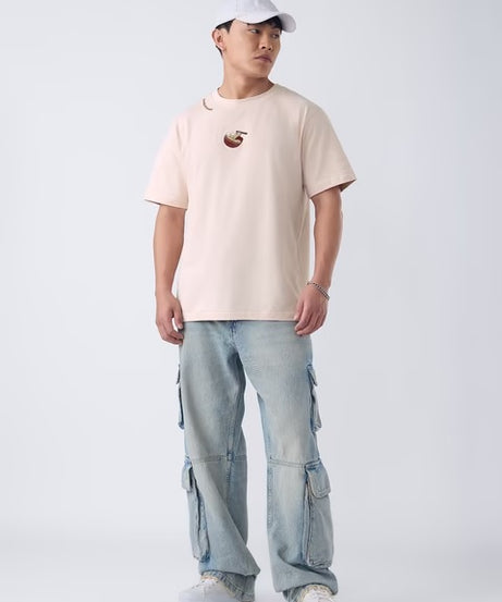 Powered By Ramen Men Relaxed Fit T-Shirts