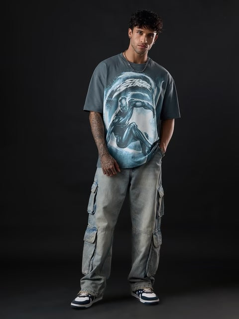 Fantastic Four Silver Surfer Oversized T-Shirts