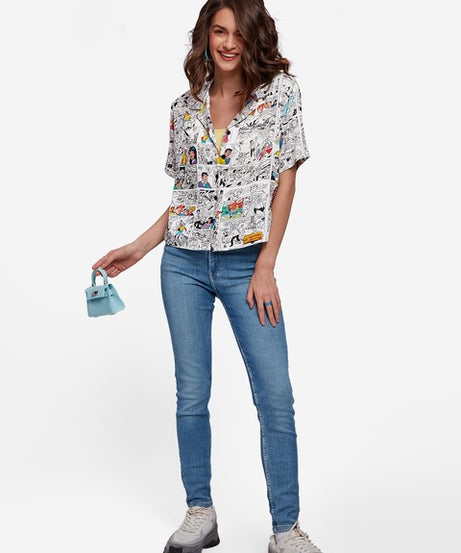 Archie Comic Strip Women Holiday Shirts