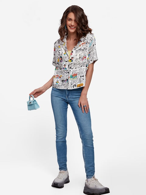 Archie Comic Strip Women Holiday Shirts