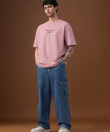 Harry Potter Yer A Wizard Oversized T-Shirts
