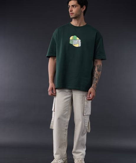 Rick & Morty Wait Longer Oversized T-Shirts