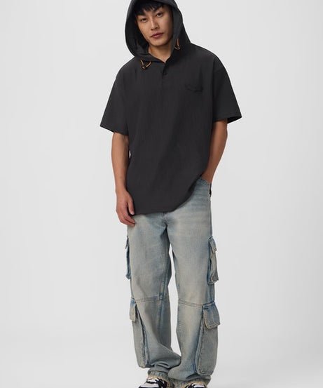 Batman Logo Hooded T-Shirts