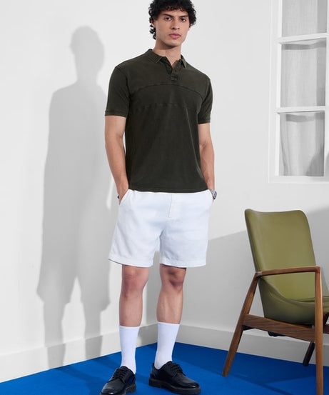 Vintage Wash Pine Polos