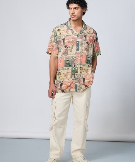 Pink Panther Comics Oversized Shirts