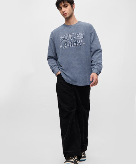 Souled Army Oversized Full Sleeve T-Shirts