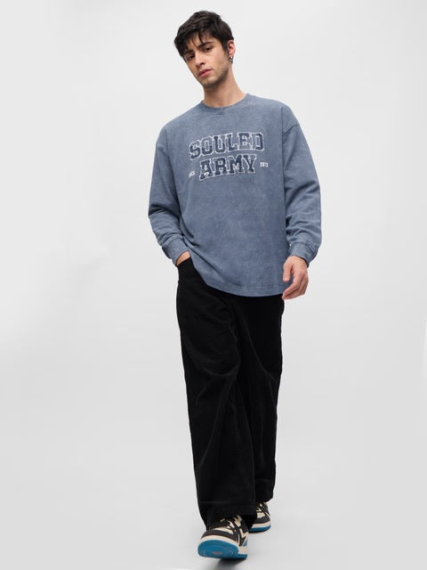 Souled Army Oversized Full Sleeve T-Shirts