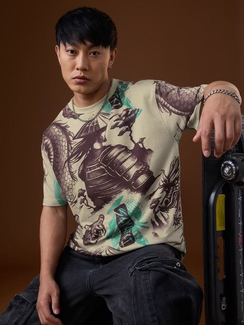 Samurai Oversized T-Shirts