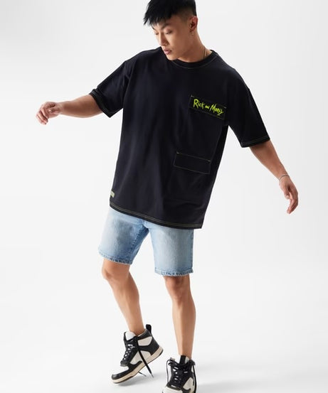 Rick & Morty Escape From Reality Oversized T-Shirts