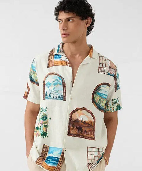 Vintage Pane Holiday Shirts