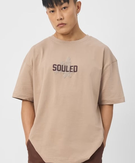 Hazelnut Oversized T-Shirts