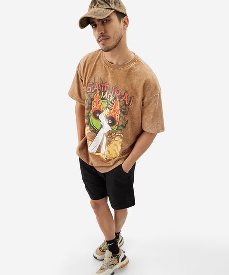 Samurai Jack Blade Oversized T-Shirts