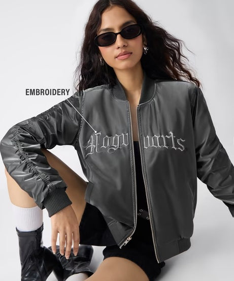 School Sigil Women Puffer Jackets